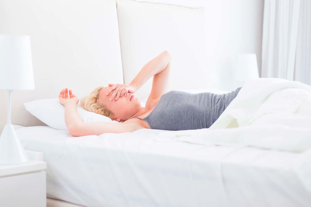 non riesco a dormire