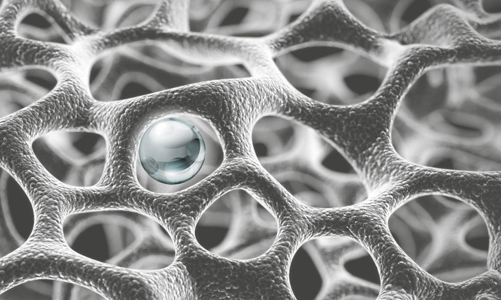 sfera-argento-cellula-aperta