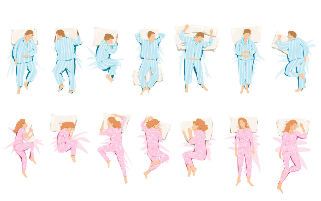 posizione durante il sonno